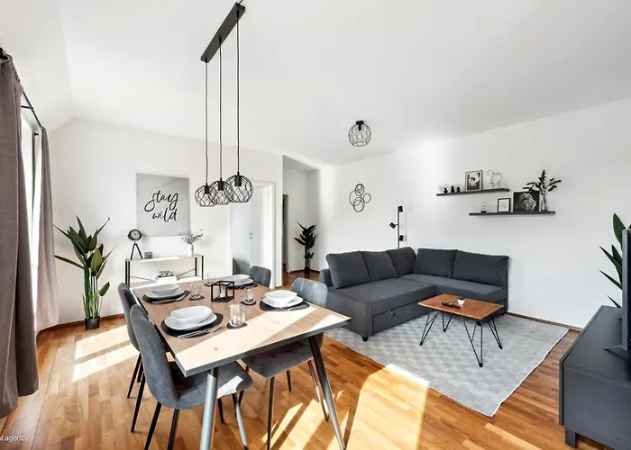 Bernhards Penthouse Stadthalle - Klima & Terrasse Apartment