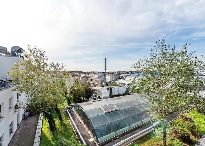 Apartment Bernhards Penthouse Stadthalle - Klima & Terrasse *
